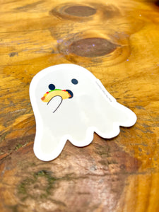 Ghostie Taco Sticker