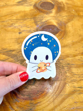 Load image into Gallery viewer, Ghostie in Space Sticker
