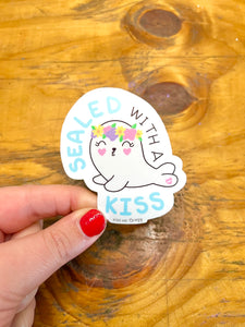 Sealed with a Kiss Sticker