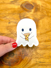 Load image into Gallery viewer, Ghostie Pizza Sticker
