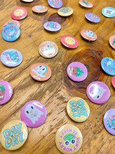 Mystery Pinback Button Pack