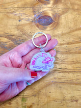 Load image into Gallery viewer, Roll With It Armadillo Keychain
