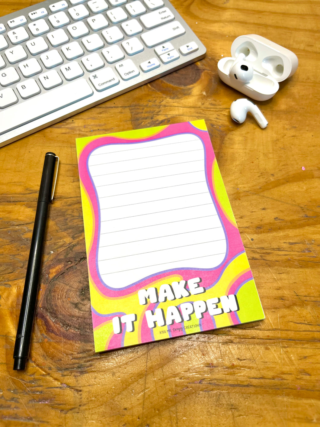 Make It Happen Notepad