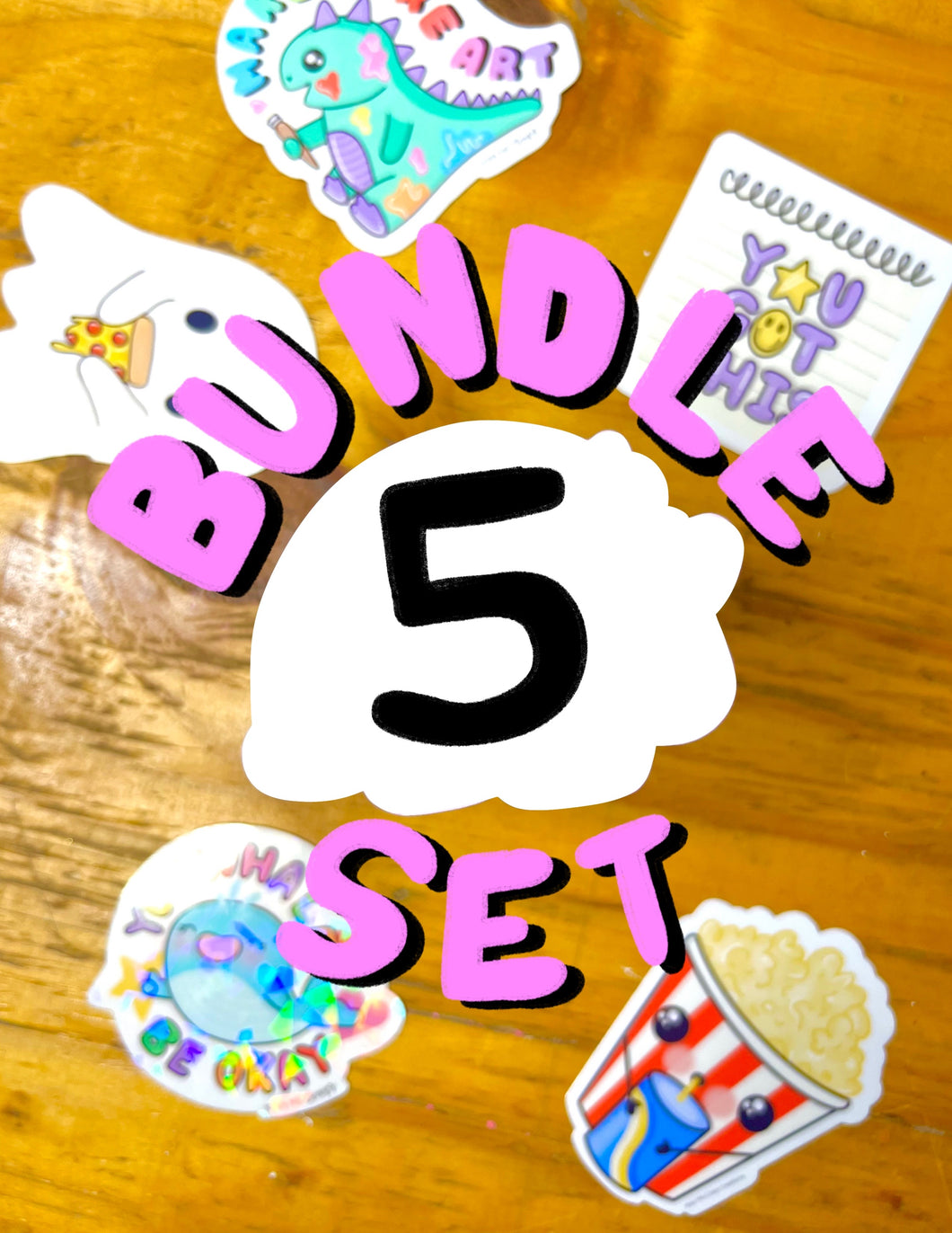 Sticker Bundle - Set of 5