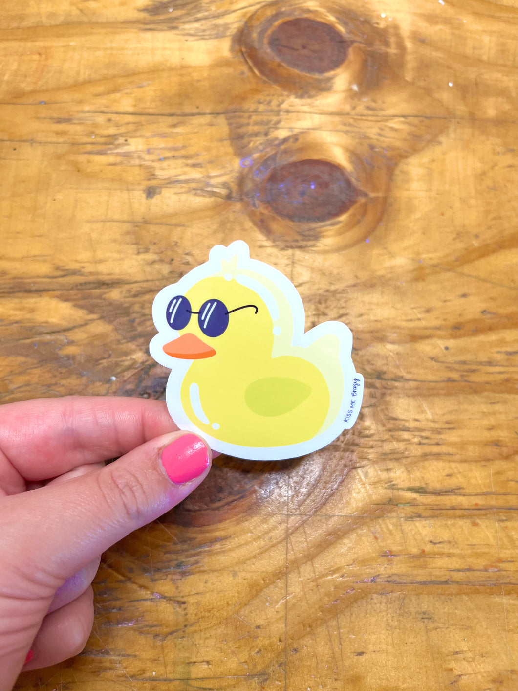 Chill Ducky Sticker