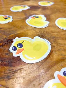 Chill Ducky Sticker