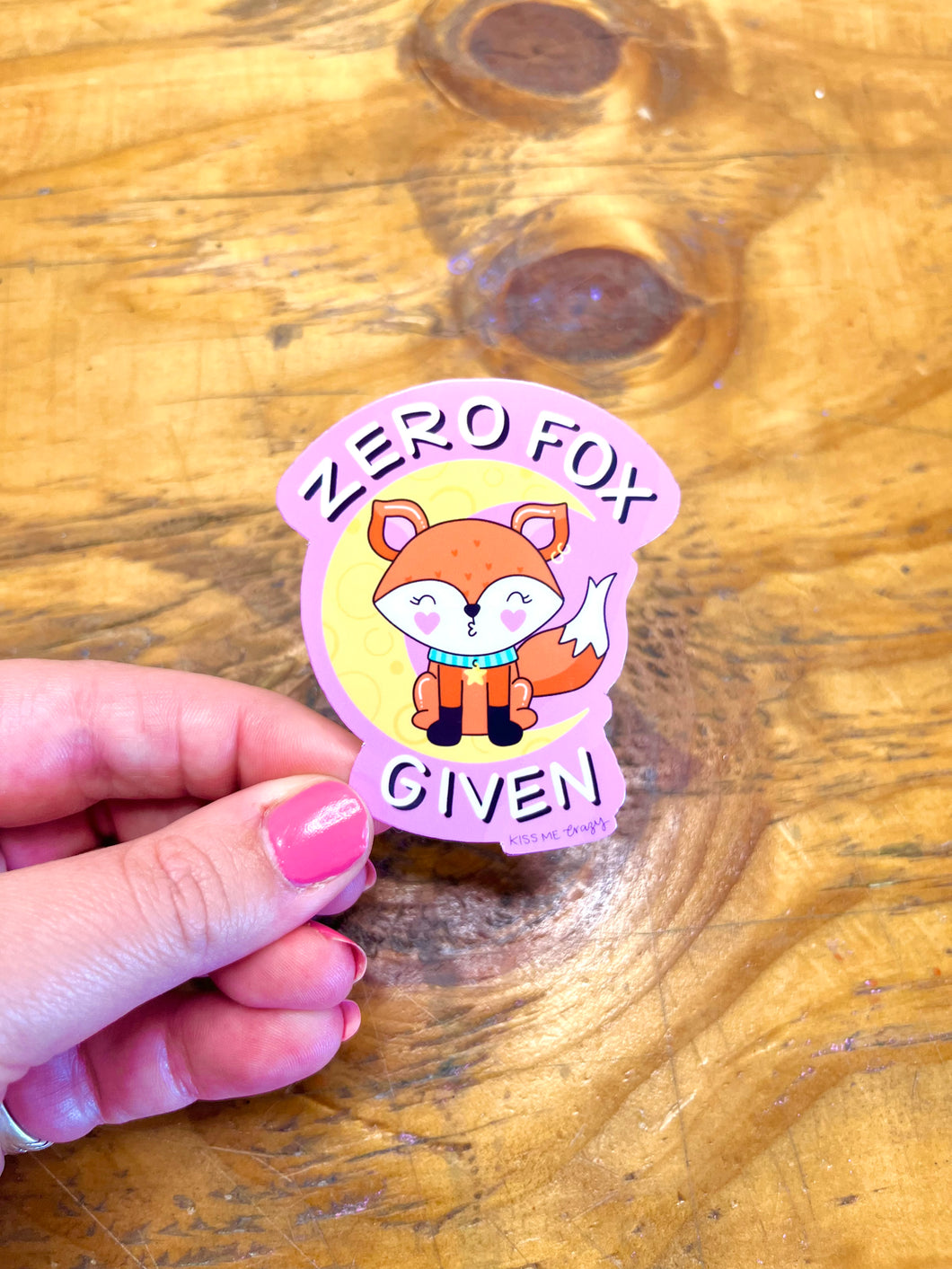 Zero Fox Given Sticker