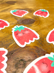 Strawberry Ghostie Sticker