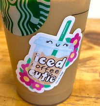 Load image into Gallery viewer, Iced Coffee Cutie Sticker
