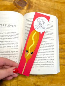 Cute But Corny Corn Dog Bookmark