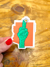Load image into Gallery viewer, Arizona Cactus Middle Finger Sticker
