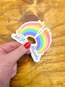 Best Friend Rainbow Sticker Set