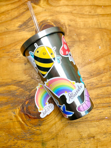 Best Friend Rainbow Sticker Set