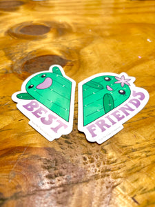 Best Friend Cactus Sticker Set