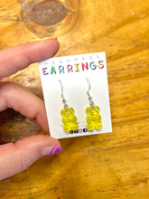 Load image into Gallery viewer, Yellow Gummy Bear Earrings
