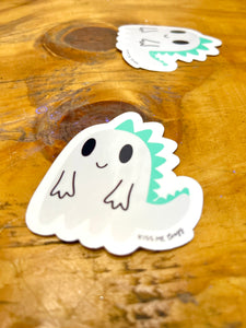 Dinosaur Ghostie Sticker